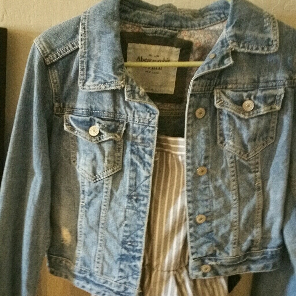 Abercrombie & fitch denim jacket